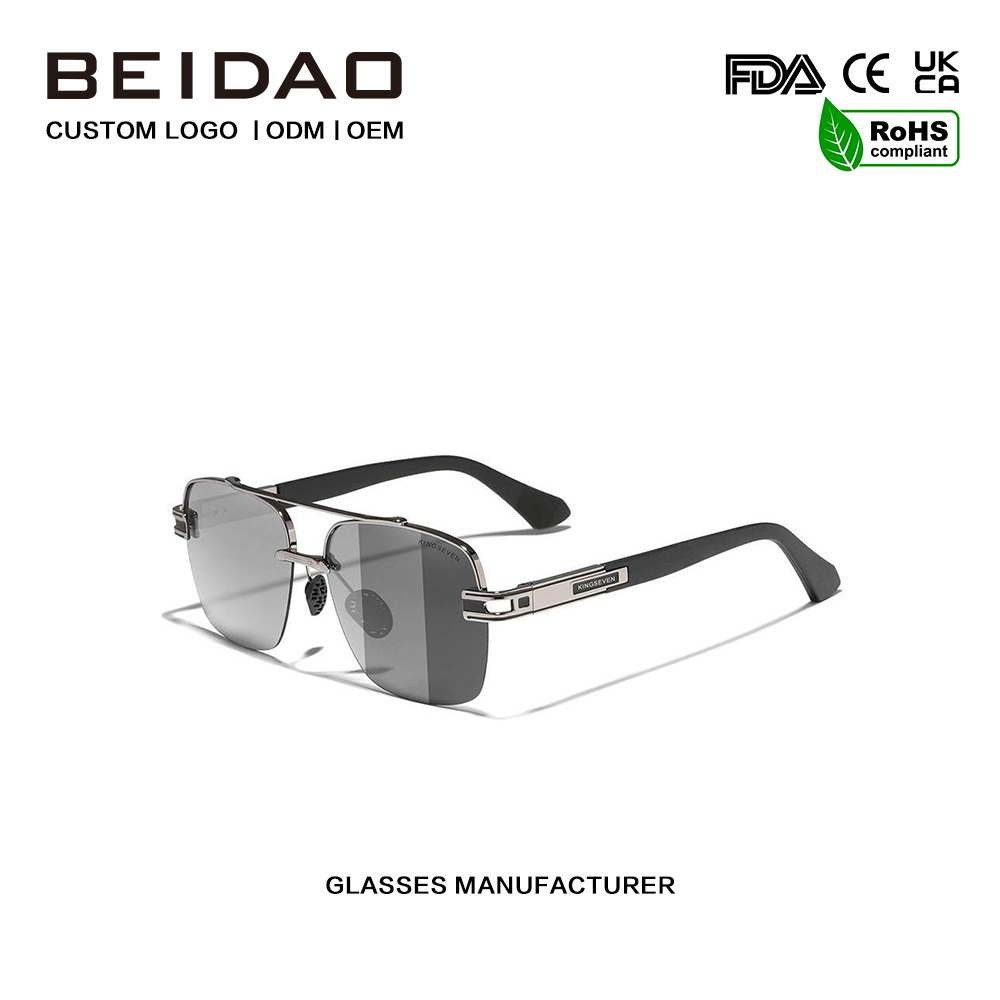 Farverige UV400 retro polariserede solbriller