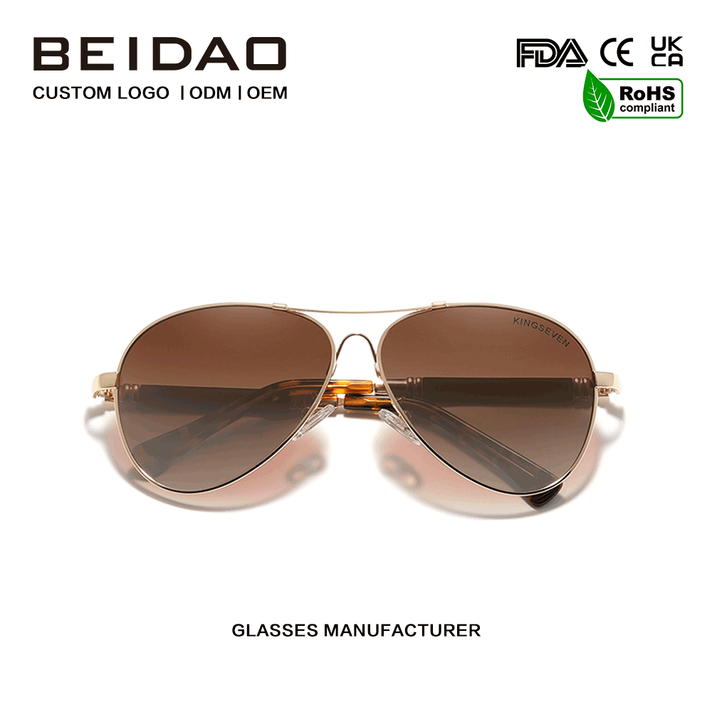 Moderne polariserede UV400-beskyttelsessolbriller