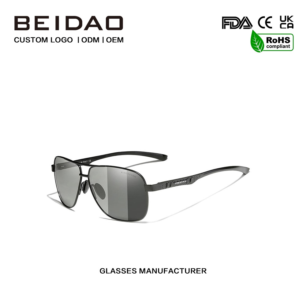 Fotokromatiske håndlavede polariserede solbriller