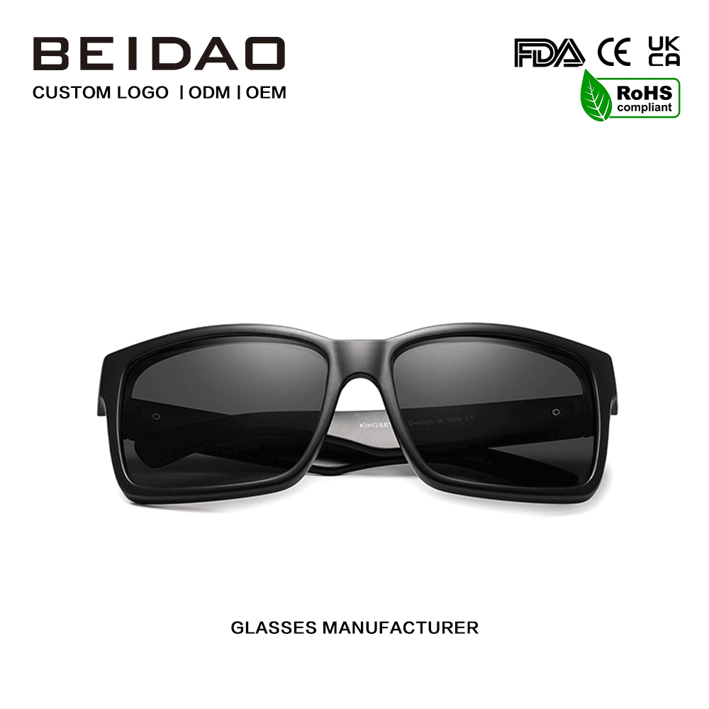 Sports Polarized PC Frame Mirror UV400 Linser Solbriller til Unisex